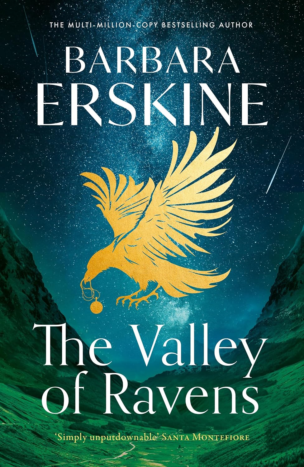 Cover of The Valley of Ravens by Barbara Erskine